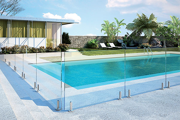 游泳池玻璃圍欄