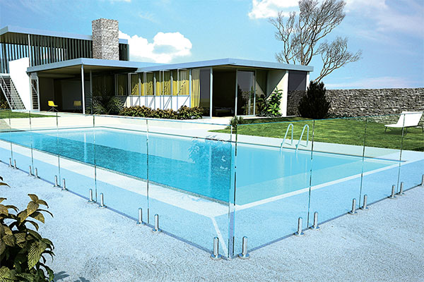 游泳池玻璃圍欄