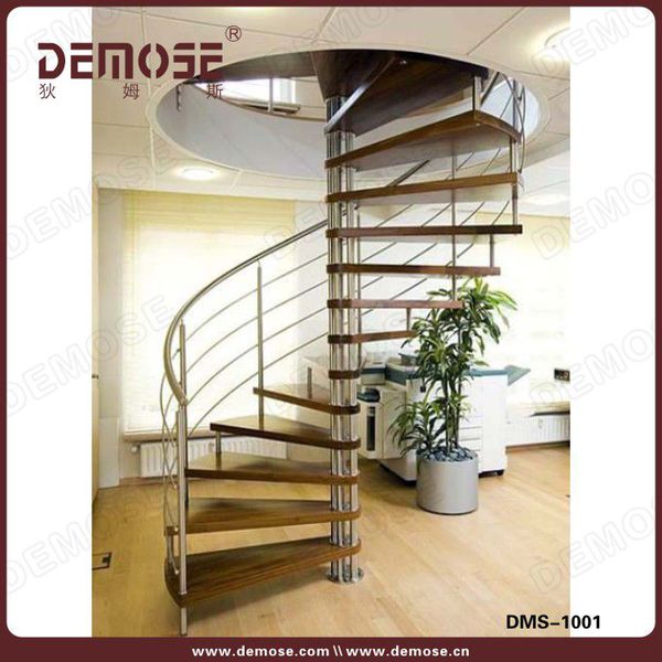 1 鋼木旋轉(zhuǎn)樓梯