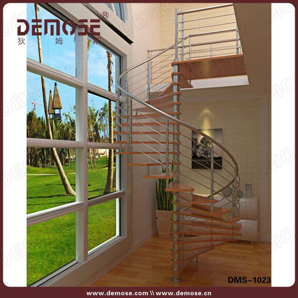 2 玻璃旋轉(zhuǎn)樓梯