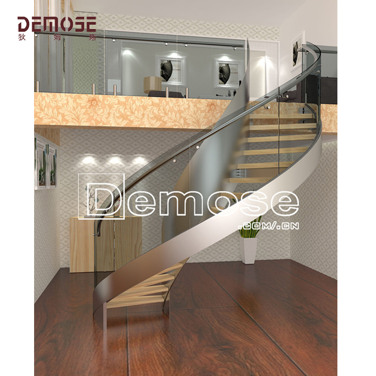 弧形樓梯及欄桿