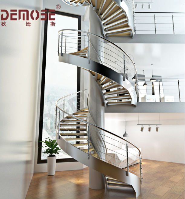 不銹鋼旋轉樓梯圖片