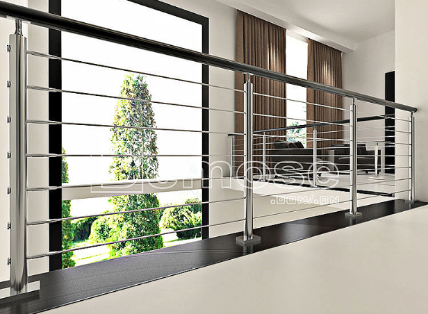 不銹鋼室內欄桿：現(xiàn)代建筑的精致之選