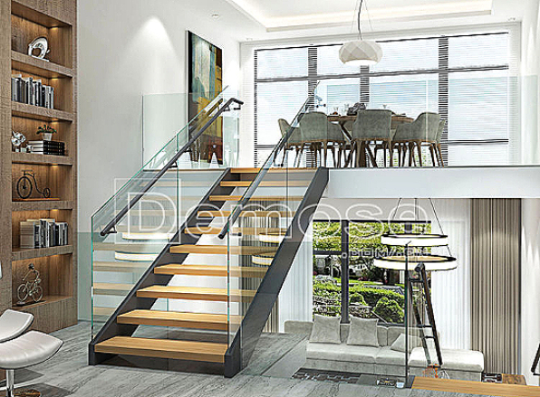 復式樓梯怎么設計比較省空間？