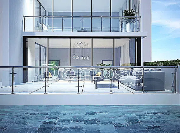 玻璃護欄與傳統護欄的對比