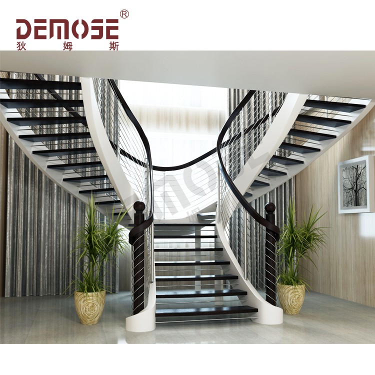 旋轉樓梯:讓空間生長出螺旋的詩意——狄姆斯,以匠人之心筑就樓梯藝術品