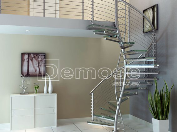 旋轉樓梯安裝全流程解析:從結構設計到精準落地的技術要點