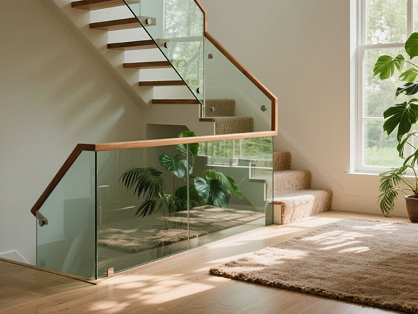 帶玻璃面板的樓梯：現(xiàn)代空間的通透美學與安全設計