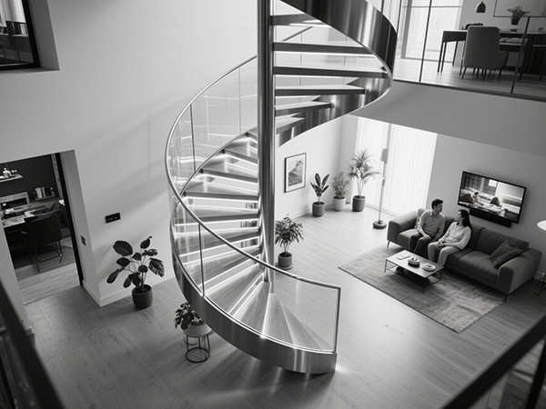 螺旋樓梯：優雅旋轉中的安全與設計挑戰