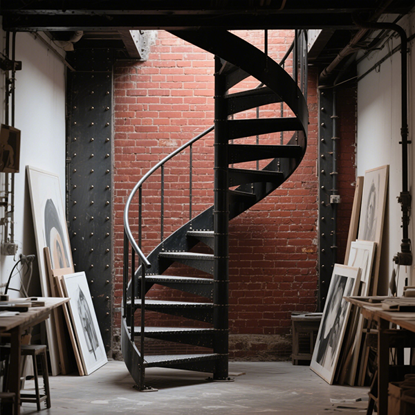 鐵藝旋轉樓梯