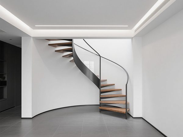 旋轉樓梯設計:讓別墅和復式裝修更高級的秘訣
