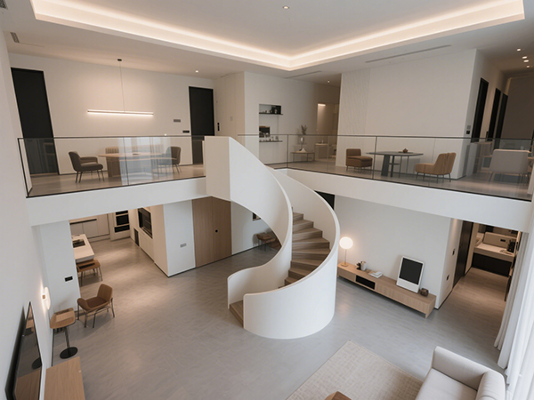 旋轉(zhuǎn)樓梯設(shè)計：讓別墅和復(fù)式裝修更高級的秘訣