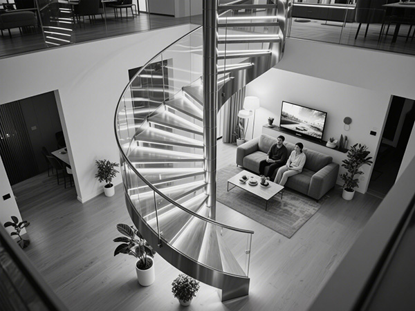 螺旋樓梯：優雅旋轉中的安全與設計挑戰