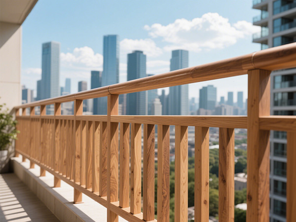 木材陽(yáng)臺(tái)欄桿